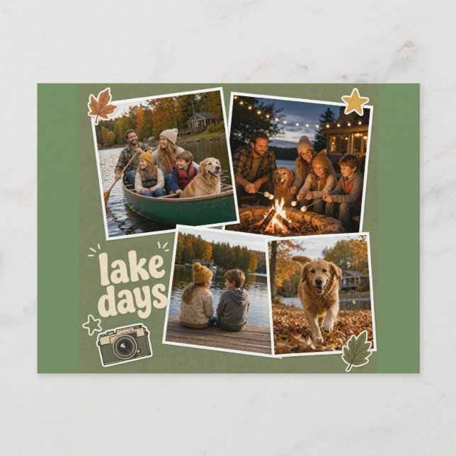 PicCollage Template - Postcard Landscape (Front)