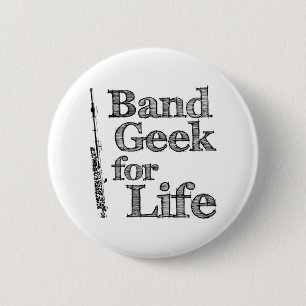 Piccolo Band Geek 6 Cm Round Badge