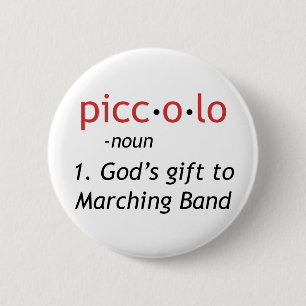 Piccolo Definition 6 Cm Round Badge