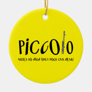 Piccolo Notes So High Ceramic Tree Decoration