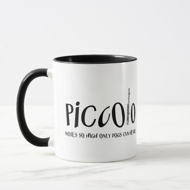 Piccolo Notes So High Mug (Left)