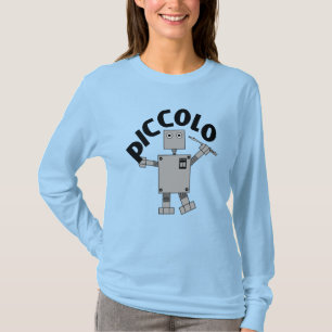 Piccolo Robot Text T-Shirt