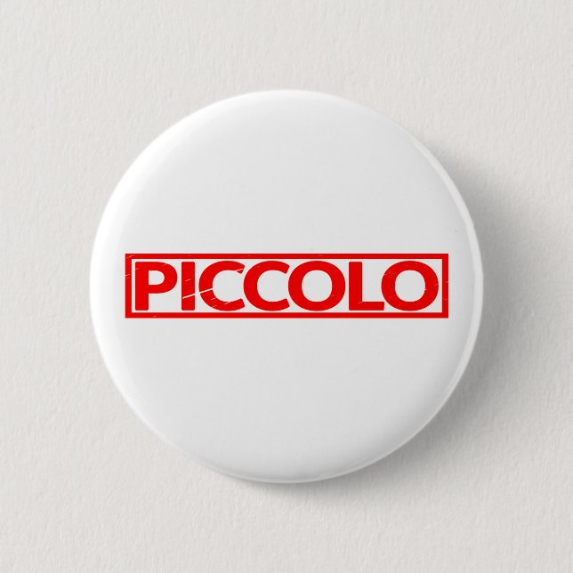 Piccolo Stamp 6 Cm Round Badge (Front)