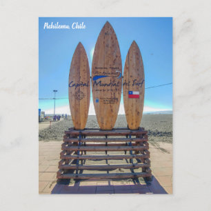 Pichilemu, Chile Postcard