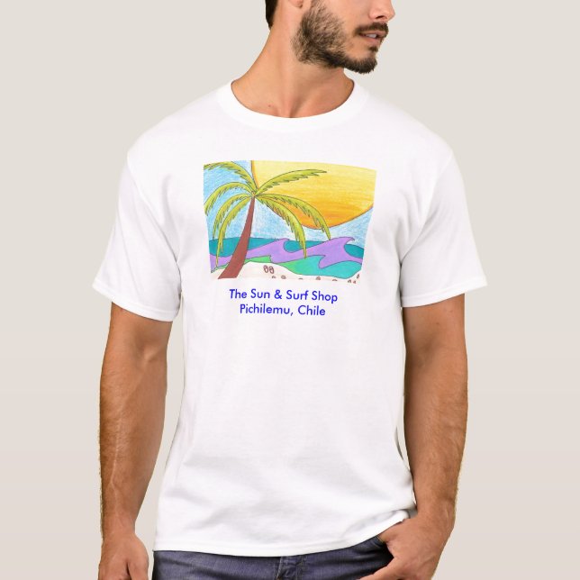 Pichilemu Surf Shop T-Shirt (Front)