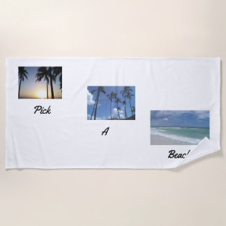 Pick A Beach, Beach Towel