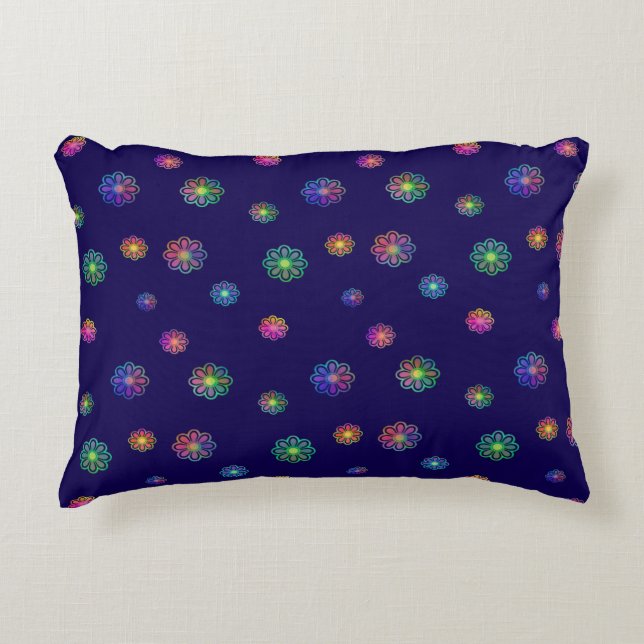 Pick a Posy Custom Background  Decorative Cushion (Front)