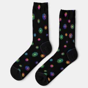 Pick a Posy Custom Background  Socks