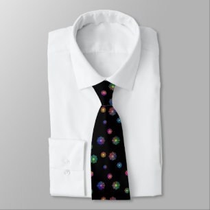 Pick a Posy Custom Background  Tie
