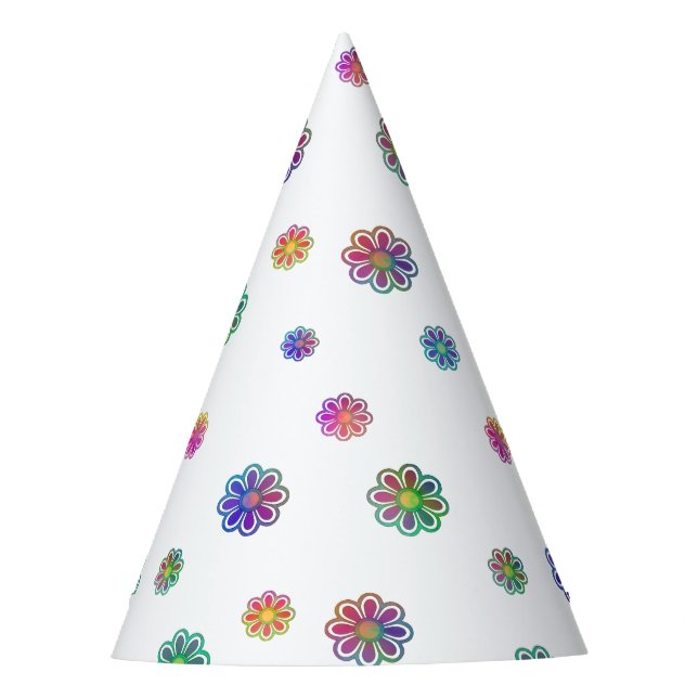 Pick a Posy  Party Hat (Front)
