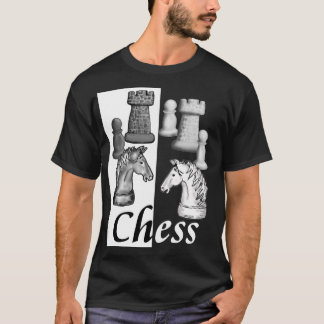 Pick a Side! Chess t-shirt Dark