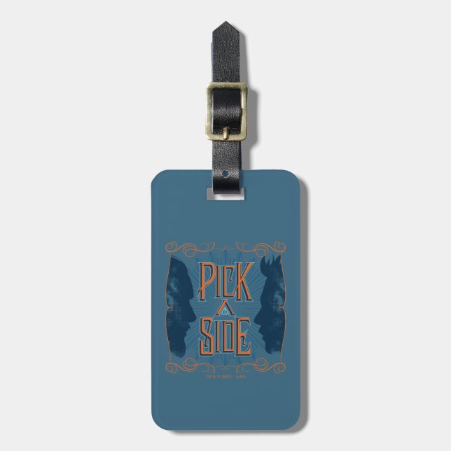 Pick A Side Luggage Tag (Front Vertical)