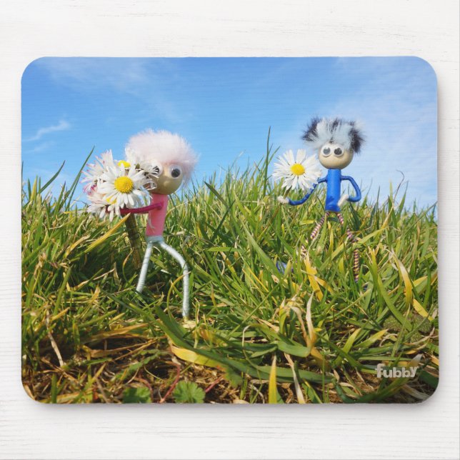 Pick-and-eat fubbies. mouse mat (Front)