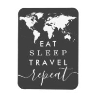 Pick Any Colours Eat Sleep Repeat Travel Quote