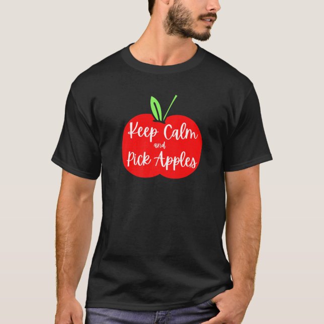 Pick Apples Apple Picking T-Shirt (Front)
