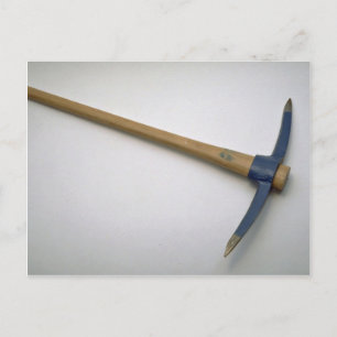 Pick axe postcard