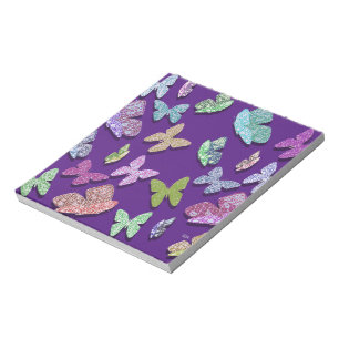 Pick Colour Butterflies Surreal & Fluttering Notepad