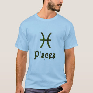 Pick Colour Pisces Zodiac Astrological Sign T-Shirt