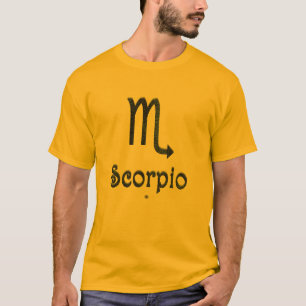 Pick Colour Scorpio Zodiac Astrological Sign T-Shirt
