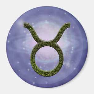Pick Colour Taurus Zodiac Astrological Sign Magnet