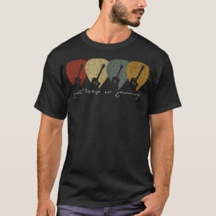 Pick Guitarist Gift For Acoustic Guitar Vintage T-Shirt