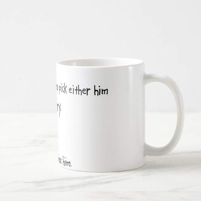 Pick Husband or Archery Coffee Mug (Right)