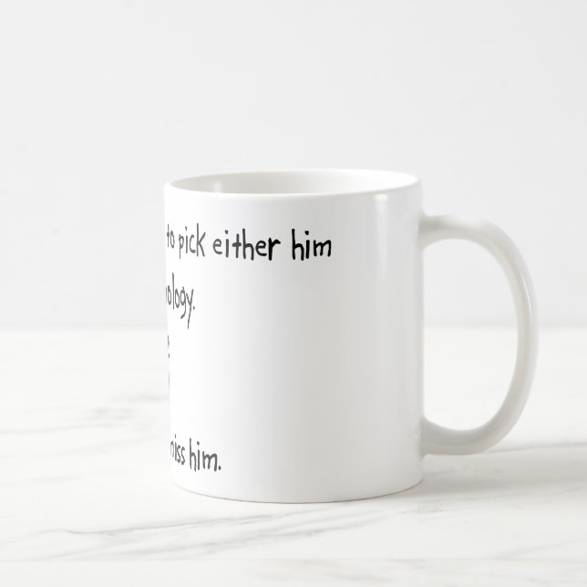 Pick Husband or Immunology Coffee Mug (Right)