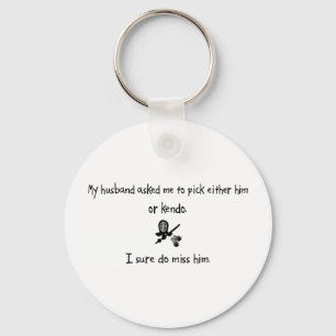 Pick Husband or Kendo Key Ring