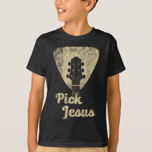 Pick Jesus T Shirt - Music Pastor Shirt- Pastor Ea