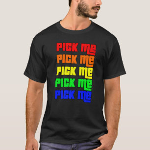 Pick Me - Game Show - Colourful Contestant Premium T-Shirt