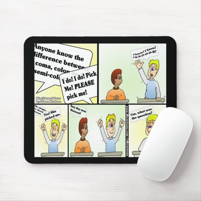 Pick Me! Mouse Mat (With Mouse)