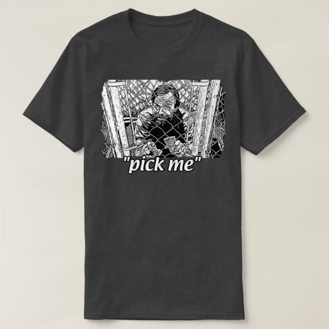 pick me Rickety Cricket T-Shirt (Design Front)