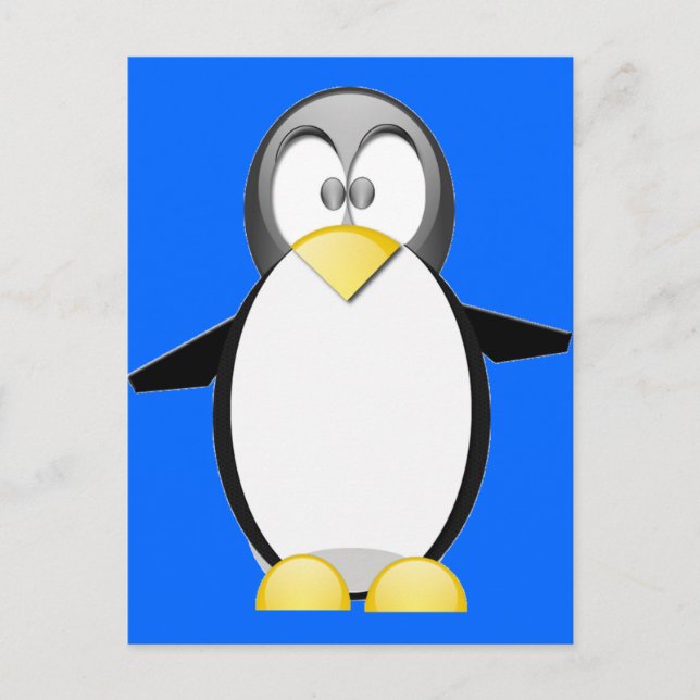 Pick Up A Penquin Postcard (Front)