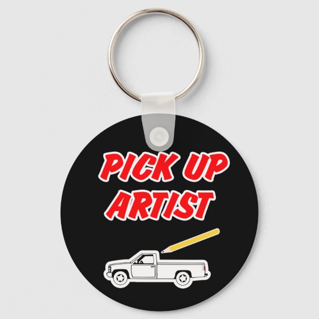 Pick Up Artist Key Chain (Front)