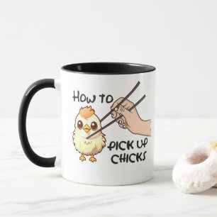 Pick up chicks mug