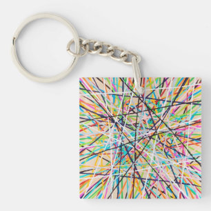 Pick Up Sticks 2 Keychain