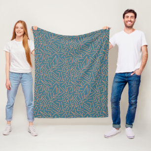 Pick Up Sticks Fleece Blanket