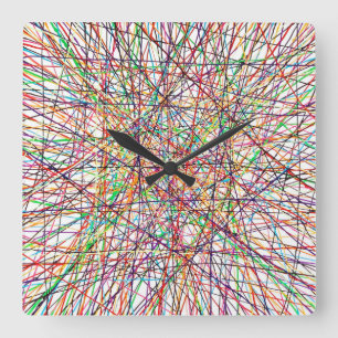 Pick Up Sticks Wall Clock