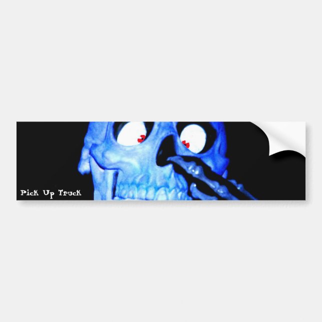 Pick Up Truck Bumper Sticker (Front)