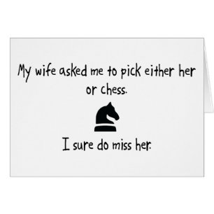 Pick Wife or Chess