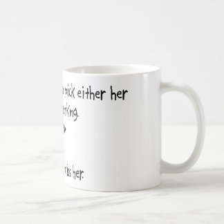 Pick Wife or Woodworking Coffee Mug