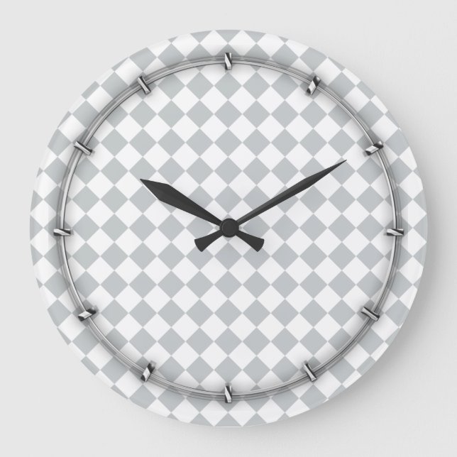 Pick your checkers colour Easily Customise This Large Clock (Front)
