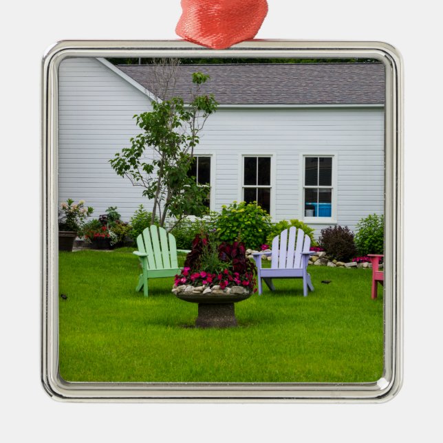 Pick Your Colour Metal Tree Decoration (Front)