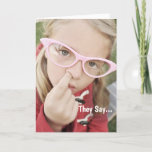 Pick Your Friends Pick Your Nose Birthday Card<br><div class="desc">You know that person.  Pick this winner of a birthday card for your next birthday celebration.</div>