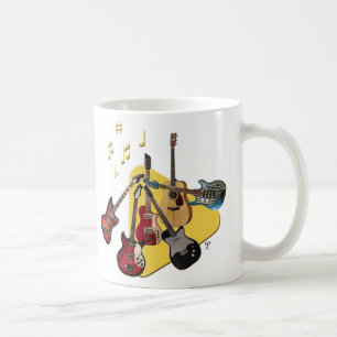 Pick Your Guitar Coffee Mug