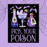 Pick Your Poison Halloween Cocktail Drinks