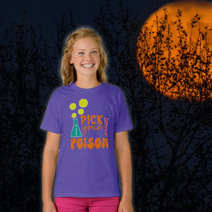 Pick Your Poison Halloween Treats T-Shirt
