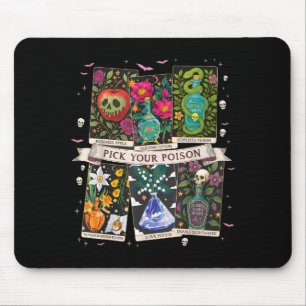 Pick Your Poisons Funny Drink Me Potions Happy Hal Mouse Mat