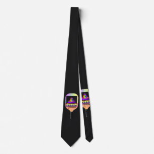 Pickelball Logo Black Tie
