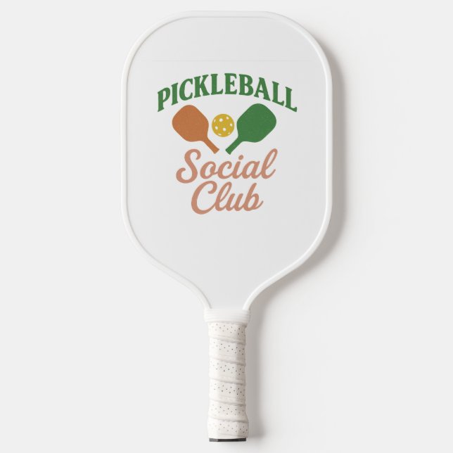 Pickellball Social Club Pickellball Paddles (Front)